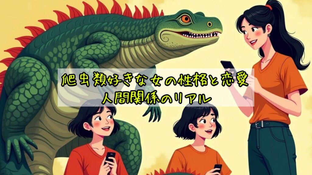 爬虫類好きな女の性格は？心理や恋愛傾向・周囲の印象まで徹底分析 ...
