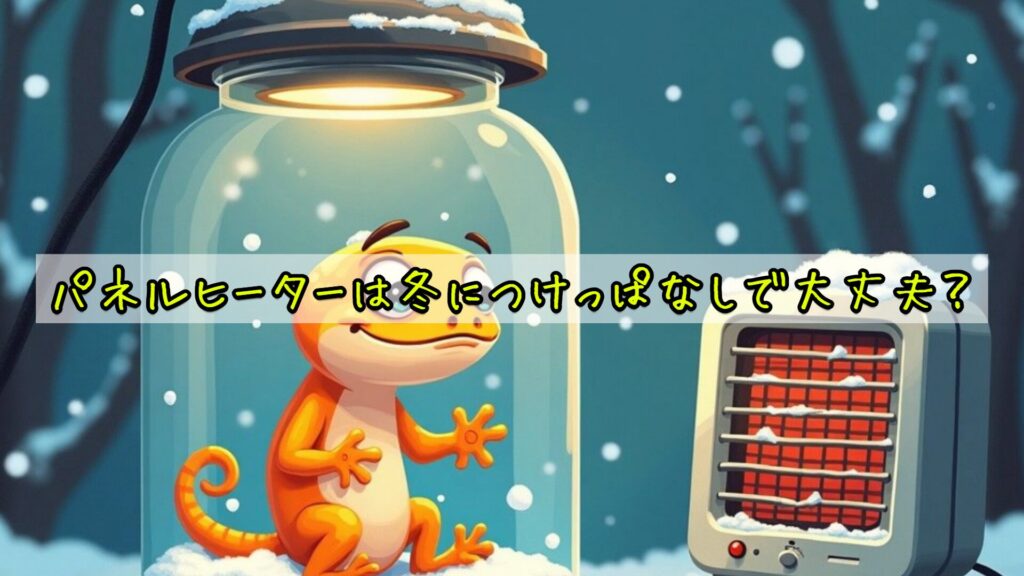 パネルヒーターは冬につけっぱなしで大丈夫？