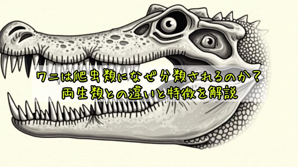 ワニは爬虫類になぜ分類されるのか？両生類との違いと特徴を解説