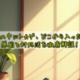 家の中にトカゲ、どこから入った？原因と対処法を徹底解説！