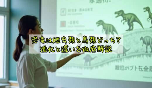 恐竜は爬虫類と鳥類どっち？進化と違いを徹底解説