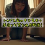 トカゲを家の中で見失う、原因と対策を徹底解説！