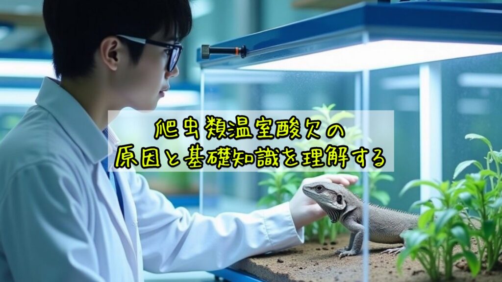 爬虫類温室酸欠の原因と基礎知識を理解する