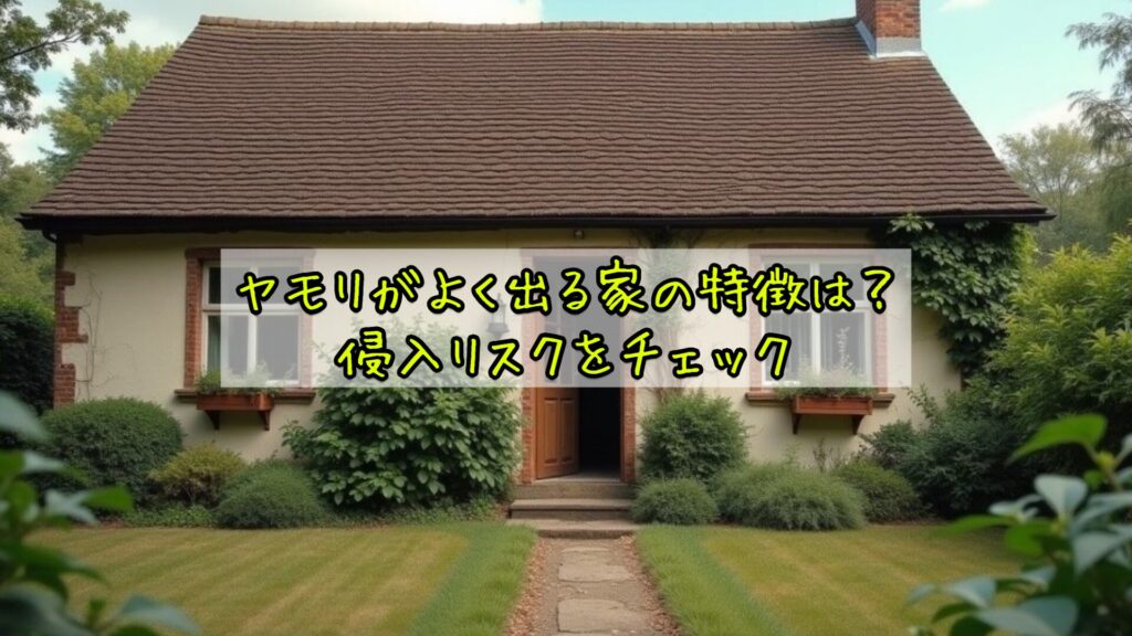 ヤモリがよく出る家の特徴は？侵入リスクをチェック