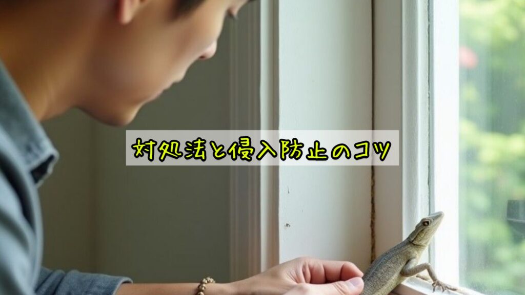 対処法と侵入防止のコツ