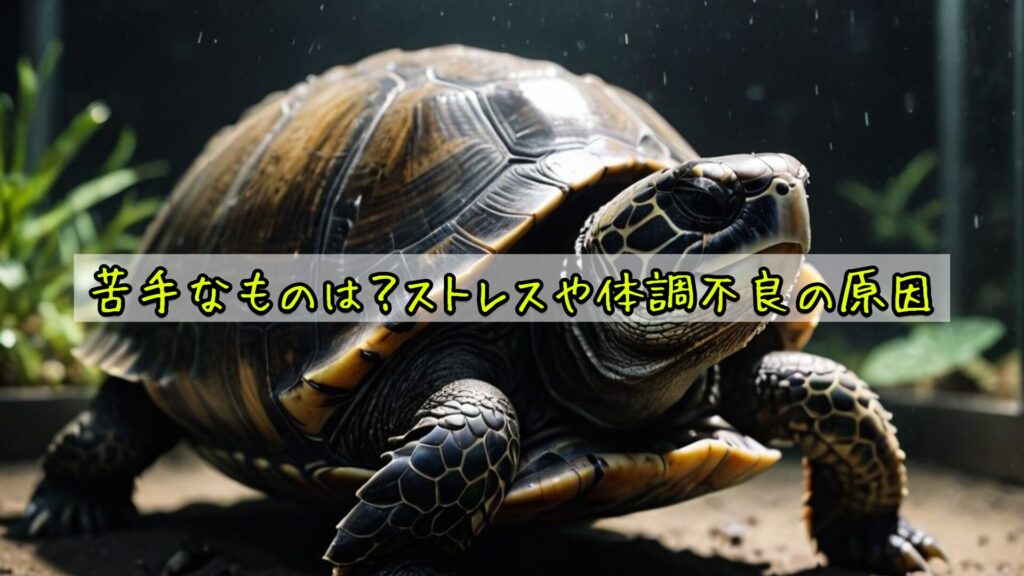 苦手なものは？ストレスや体調不良の原因