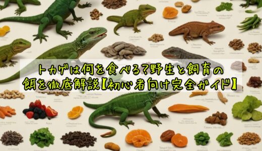 トカゲは何を食べる？野生と飼育の餌を徹底解説【初心者向け完全ガイド】