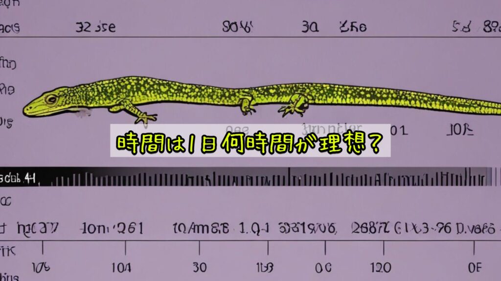 時間は1日何時間が理想？