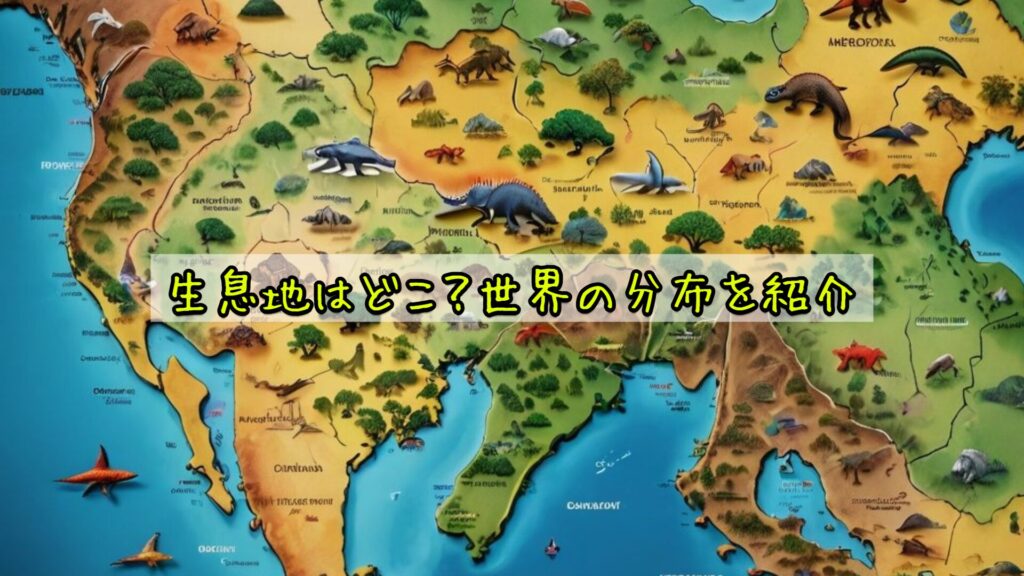 生息地はどこ？世界の分布を紹介