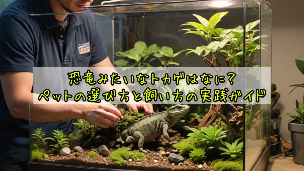 恐竜みたいなトカゲはなに？ペットの選び方と飼い方の実践ガイド