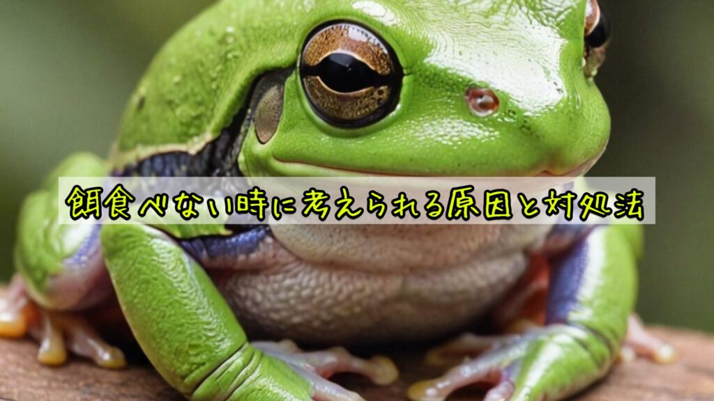 餌食べない時に考えられる原因と対処法