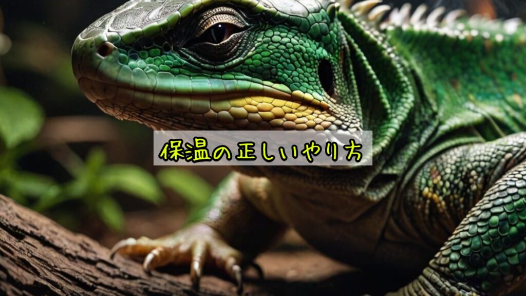 保温の正しいやり方