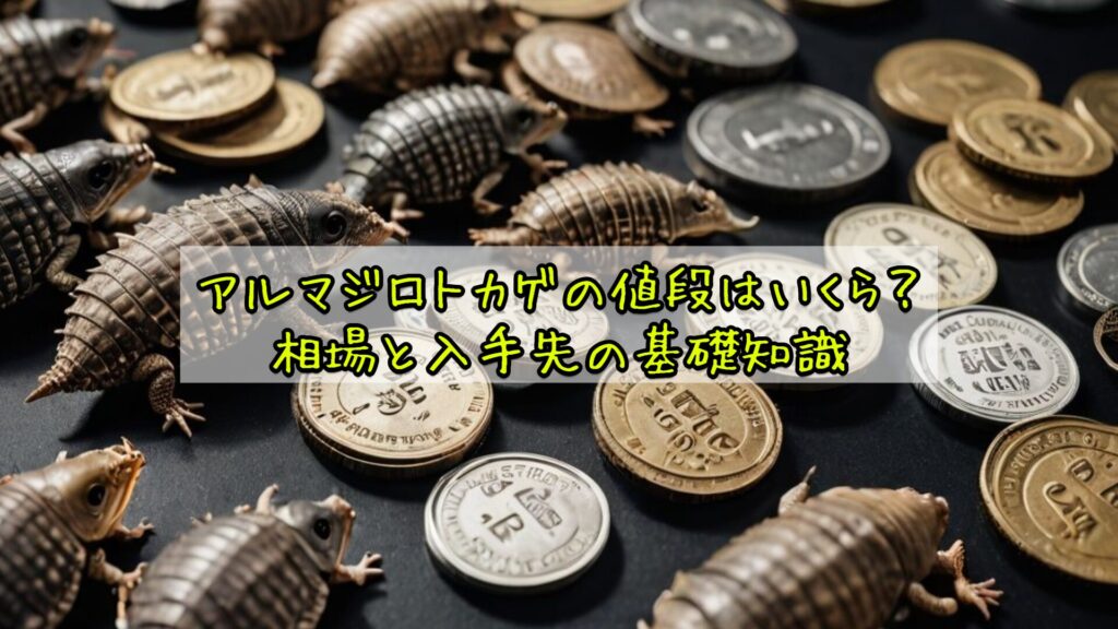 アルマジロトカゲの値段はいくら？相場と入手先の基礎知識