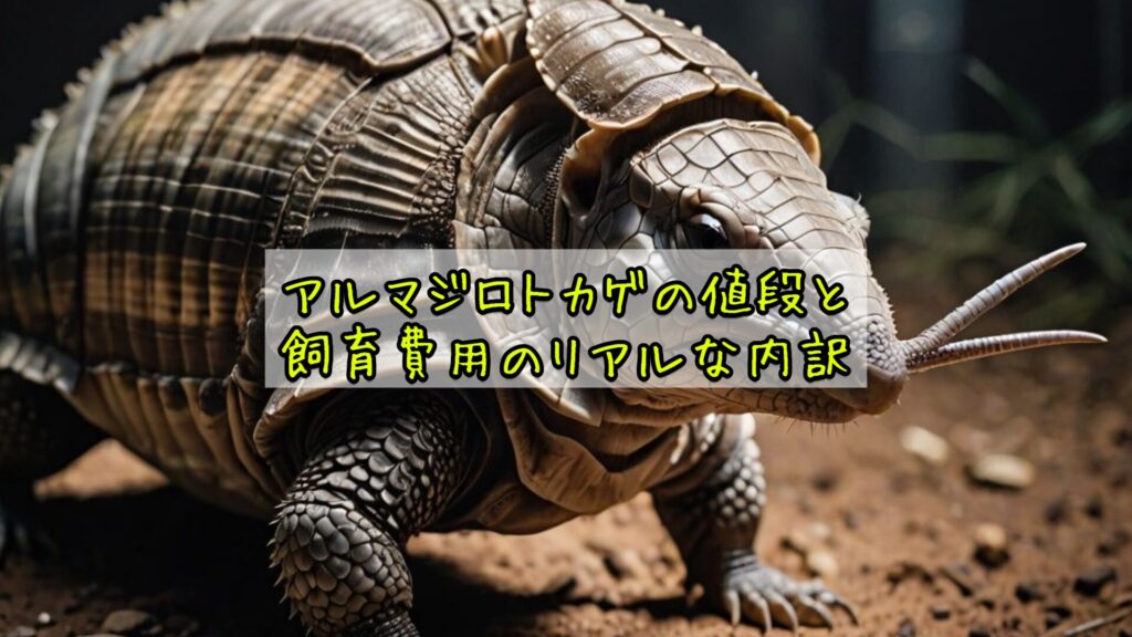 アルマジロトカゲの値段と飼育費用のリアルな内訳