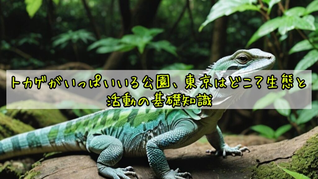 トカゲがいっぱいいる公園、東京はどこ？生態と活動の基礎知識