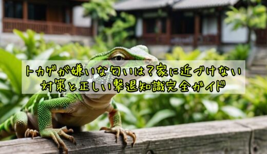 トカゲが嫌いな匂いは？家に近づけない対策と正しい撃退知識完全ガイド