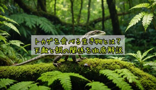 トカゲを食べる生き物とは？天敵と餌の関係を徹底解説