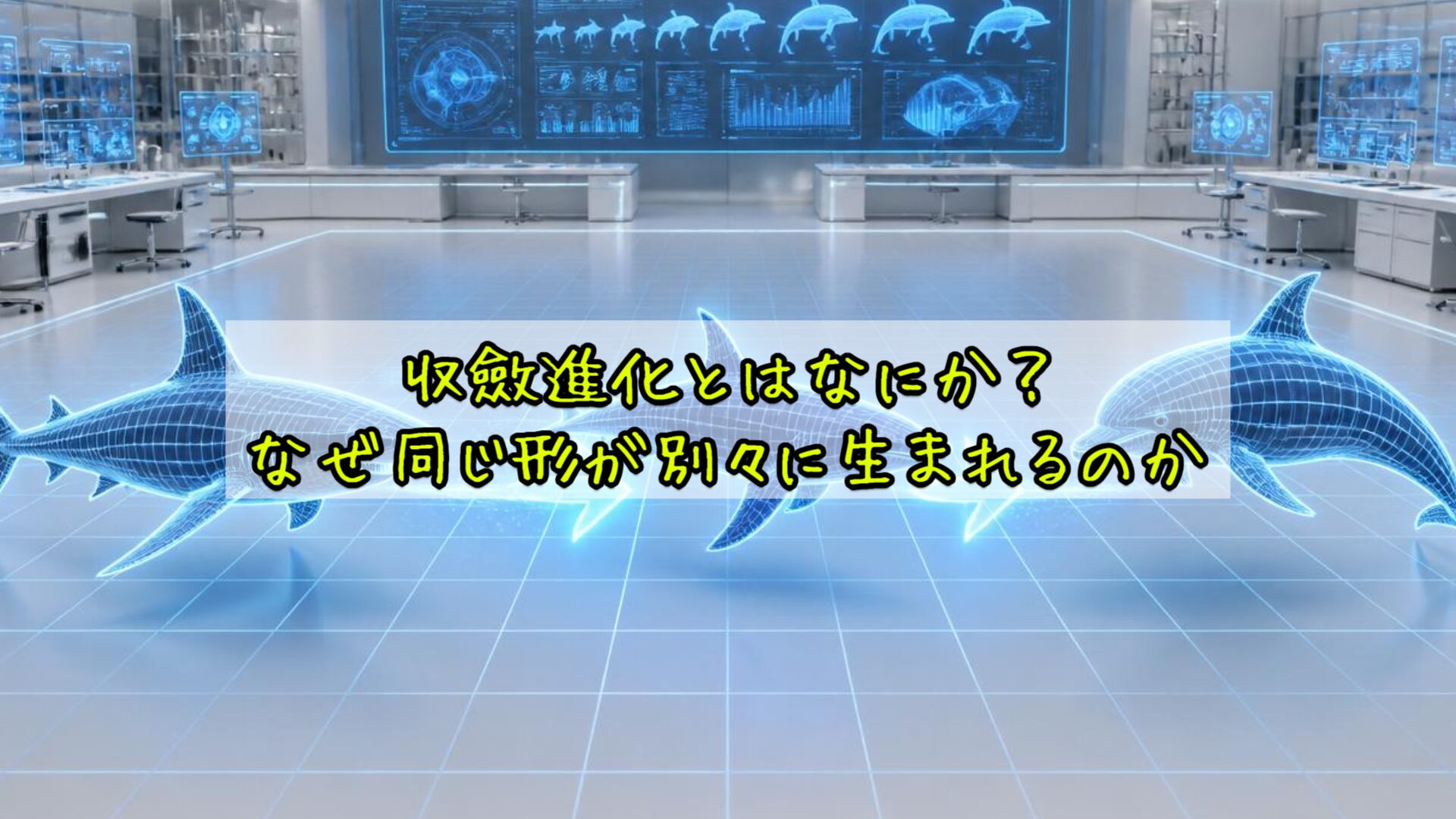 収斂進化とはなにか?なぜ同じ形が別々に生まれるのか