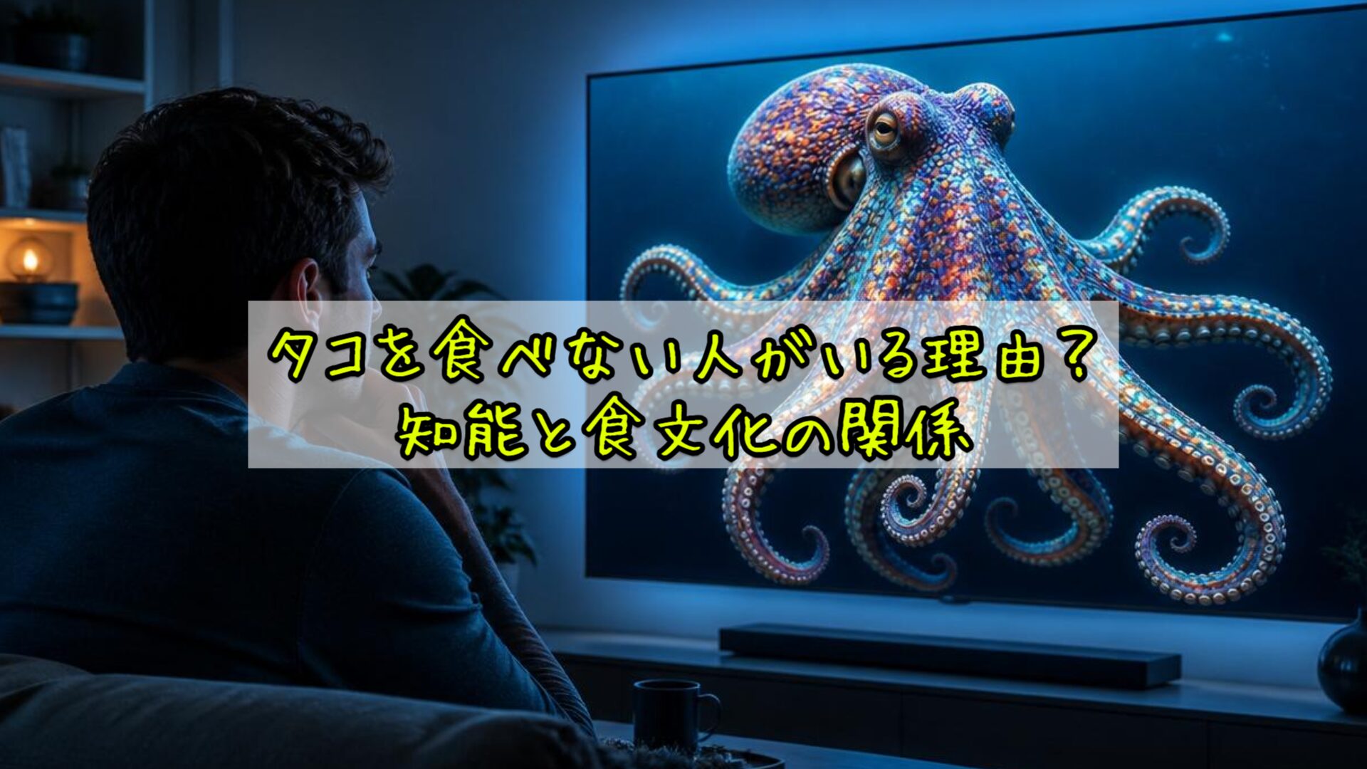 タコを食べない人がいる理由?知能と食文化の関係