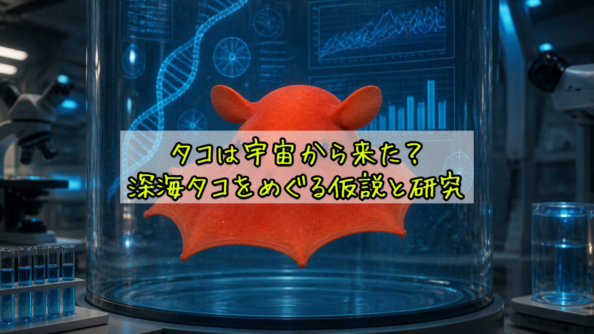 タコは宇宙から来た？深海タコをめぐる仮説と研究